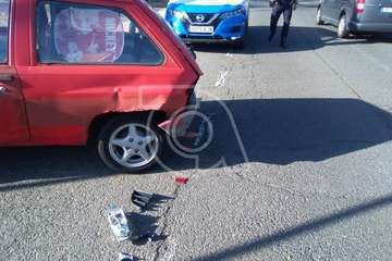 Buscan a una conductora que huyó tras provocar un accidente en Las Huesas (Foto TA)